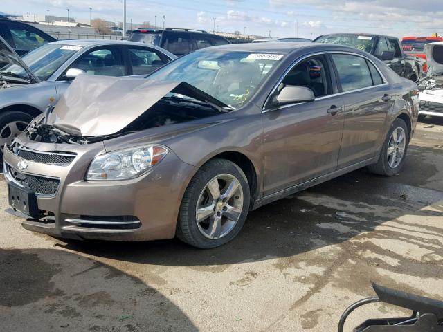 1G1ZD5E13BF254269 - 2011 CHEVROLET MALIBU 2LT GOLD photo 2