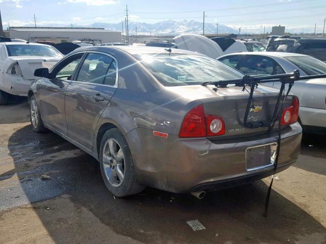 1G1ZD5E13BF254269 - 2011 CHEVROLET MALIBU 2LT GOLD photo 3