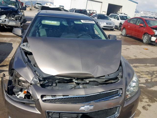 1G1ZD5E13BF254269 - 2011 CHEVROLET MALIBU 2LT GOLD photo 7