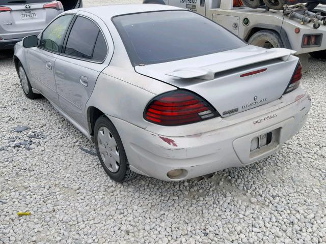 1G2NE52E25M107777 - 2005 PONTIAC GRAND AM S SILVER photo 3