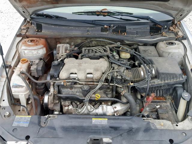 1G2NE52E25M107777 - 2005 PONTIAC GRAND AM S SILVER photo 7