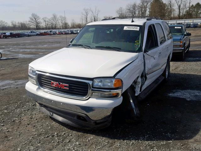 1GKEK13T56R109462 - 2006 GMC YUKON WHITE photo 2