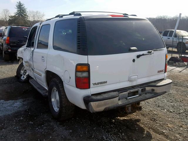 1GKEK13T56R109462 - 2006 GMC YUKON WHITE photo 3