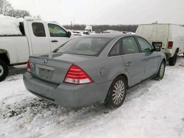 1MEFM42135G626425 - 2005 MERCURY MONTEGO PR TEAL photo 4