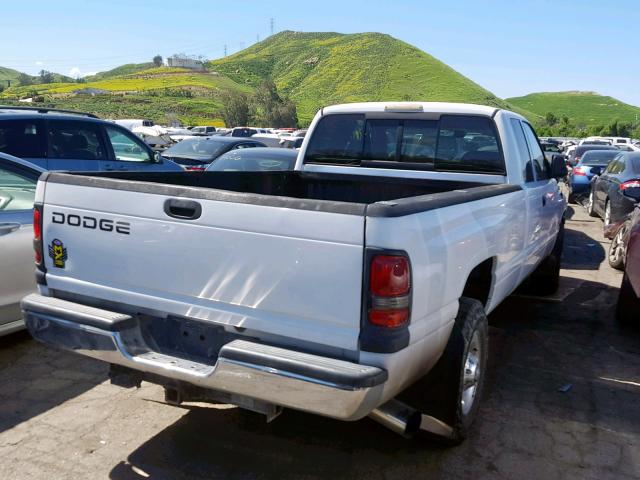 3B7KC23692M234715 - 2002 DODGE RAM 2500 WHITE photo 4