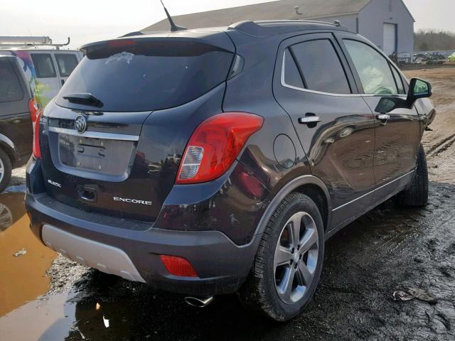 KL4CJASB1EB747398 - 2014 BUICK ENCORE BLACK photo 4