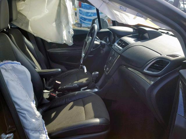 KL4CJASB1EB747398 - 2014 BUICK ENCORE BLACK photo 5