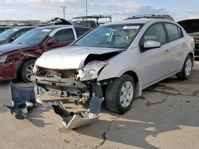 3N1AB6AP2CL769669 - 2012 NISSAN SENTRA 2.0 SILVER photo 2