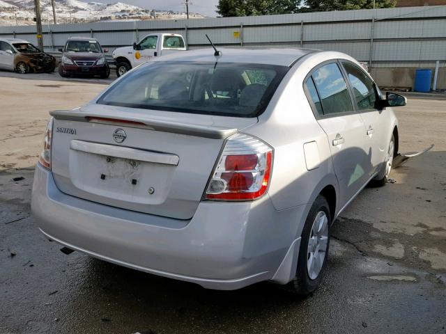 3N1AB6AP2CL769669 - 2012 NISSAN SENTRA 2.0 SILVER photo 4