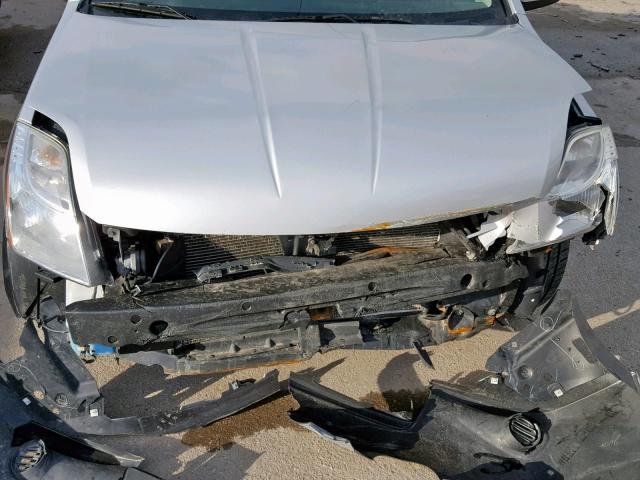 3N1AB6AP2CL769669 - 2012 NISSAN SENTRA 2.0 SILVER photo 7