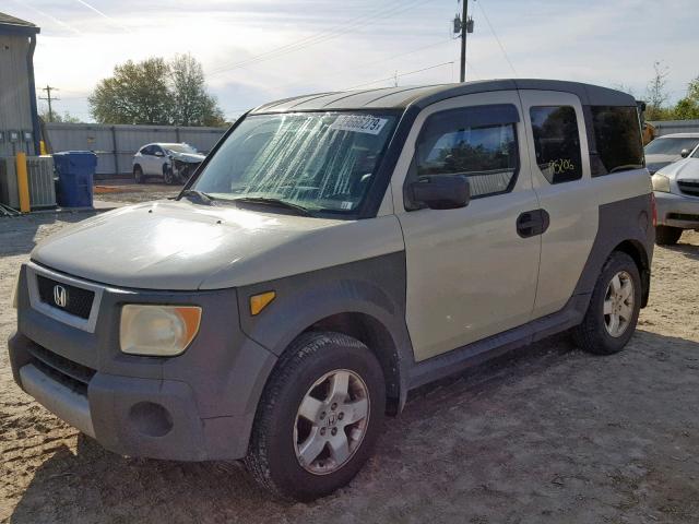 5J6YH18625L001435 - 2005 HONDA ELEMENT EX SILVER photo 2