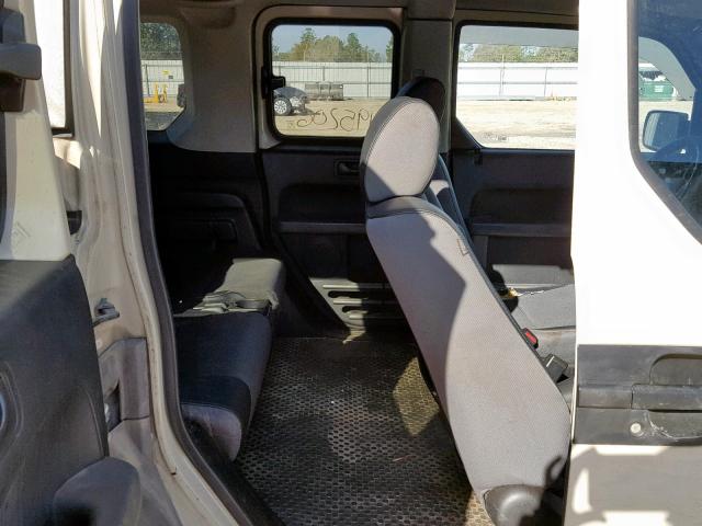 5J6YH18625L001435 - 2005 HONDA ELEMENT EX SILVER photo 6