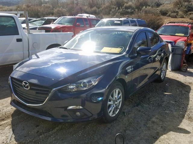 3MZBM1W75GM313931 - 2016 MAZDA 3 TOURING BLUE photo 2