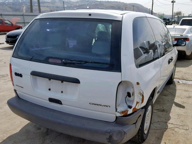 2B4FP25B6YR607109 - 2000 DODGE CARAVAN WHITE photo 4