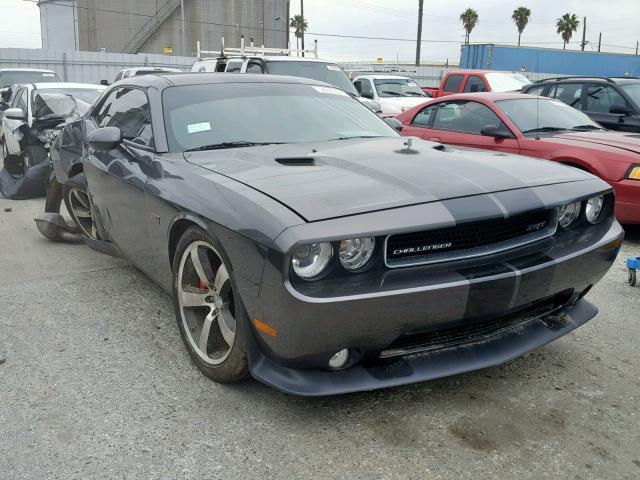 2C3CDYCJ0DH507099 - 2013 DODGE CHALLENGER GRAY photo 1