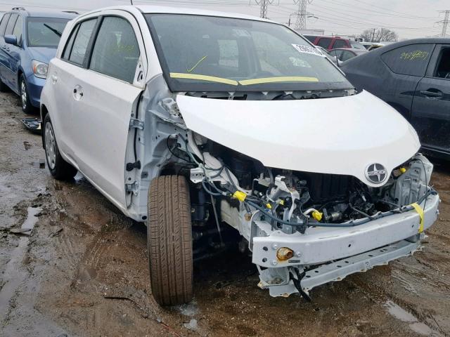 JTKKU4B45C1015783 - 2012 TOYOTA SCION XD WHITE photo 1