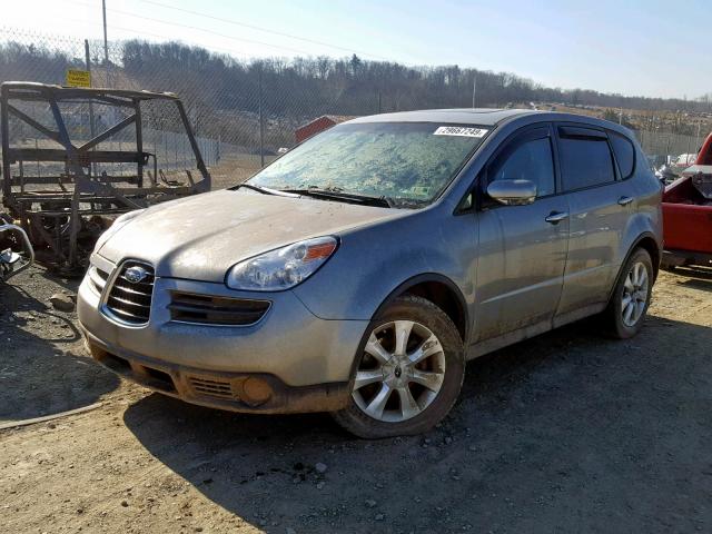 4S4WX85D674408467 - 2007 SUBARU B9 TRIBECA SILVER photo 2