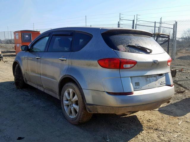 4S4WX85D674408467 - 2007 SUBARU B9 TRIBECA SILVER photo 3