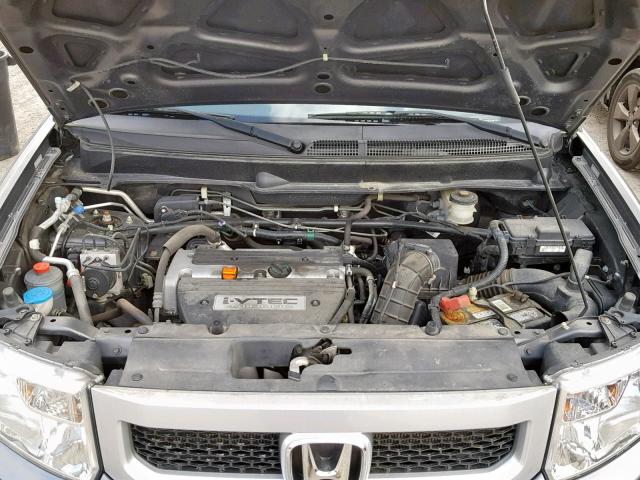 5J6YH2H77BL003188 - 2011 HONDA ELEMENT EX GRAY photo 7