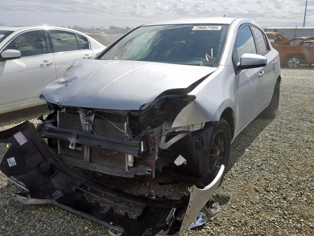 3N1AB61E89L637846 - 2009 NISSAN SENTRA 2.0 SILVER photo 2