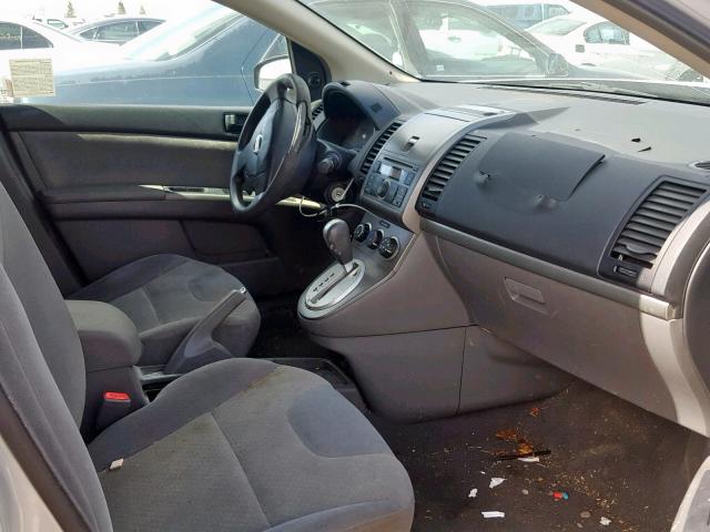 3N1AB61E89L637846 - 2009 NISSAN SENTRA 2.0 SILVER photo 5