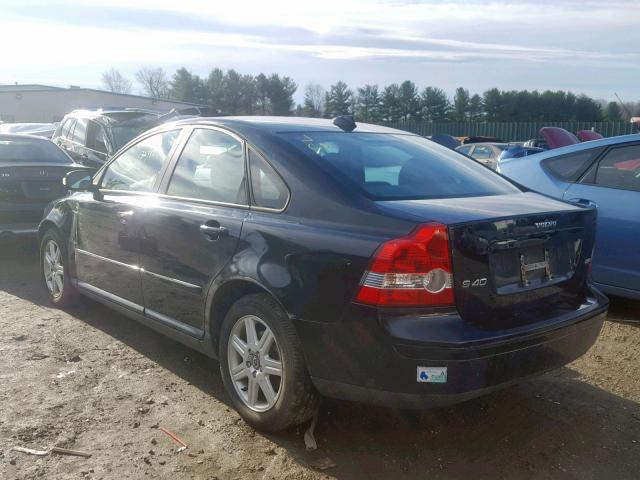 YV1MS382372308341 - 2007 VOLVO S40 2.4I BLACK photo 3