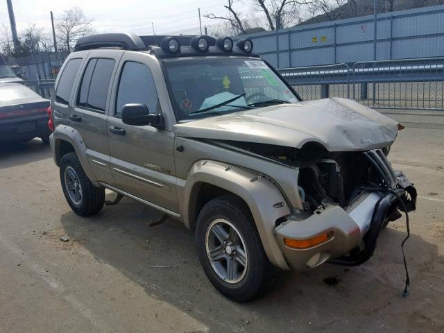 1J4GL38KX3W592807 - 2003 JEEP LIBERTY RE BEIGE photo 1