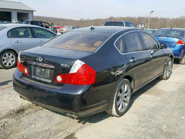 JNKAY01F17M462746 - 2007 INFINITI M35 BASE BLACK photo 4