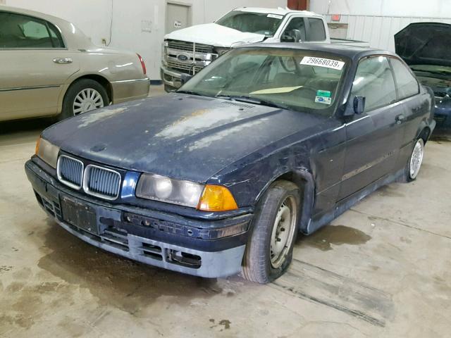 WBABF4312PEK10242 - 1993 BMW 325 I AUTO BLUE photo 2