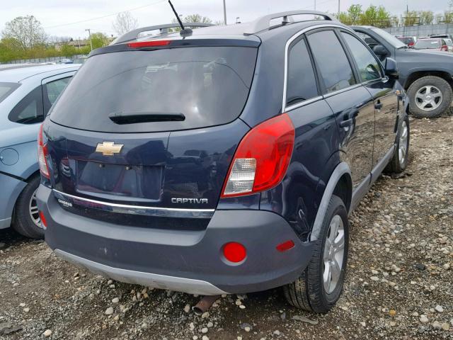 3GNAL2EK0ES664677 - 2014 CHEVROLET CAPTIVA LS 蓝色 照片 4