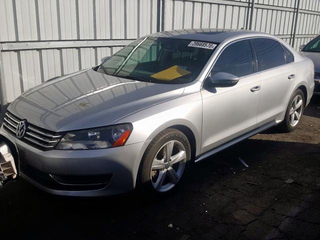 1VWBP7A35CC042721 - 2012 VOLKSWAGEN PASSAT SE  photo 2