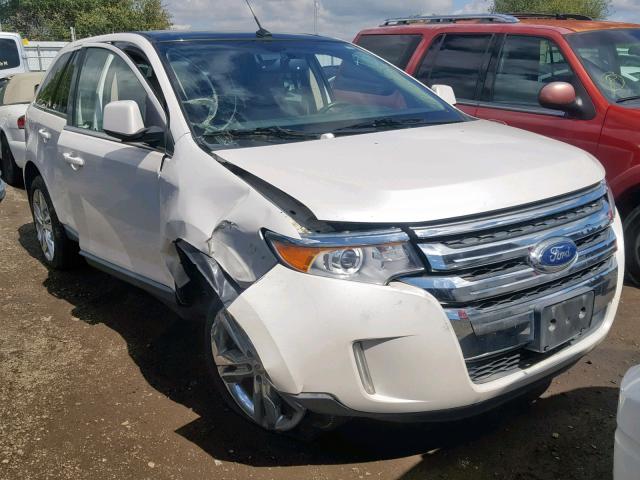 2FMDK4KCXBBA24684 - 2011 FORD EDGE LIMIT WHITE photo 1