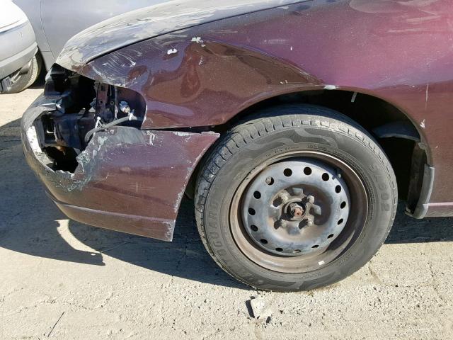 1N4DL01DXXC141165 - 1999 NISSAN ALTIMA XE PURPLE photo 9