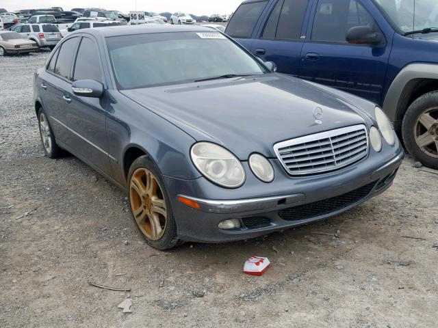 WDBUF56J26A956059 - 2006 MERCEDES-BENZ E 350 GRAY photo 1