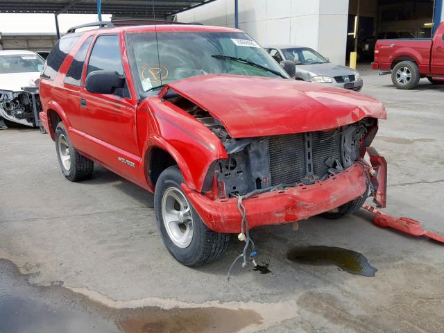 1GNCS18W92K161838 - 2002 CHEVROLET BLAZER RED photo 1