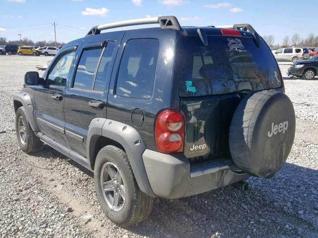 1J4GK38K56W124717 - 2006 JEEP LIBERTY RE BLACK photo 3