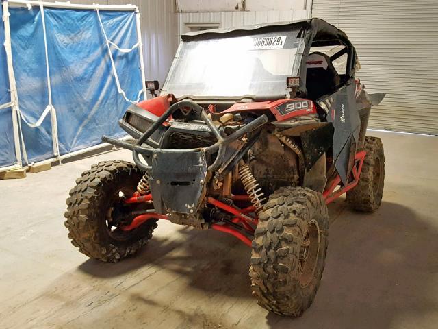 4XAVBE873FB948251 - 2015 POLARIS RZR S 900 RED photo 2