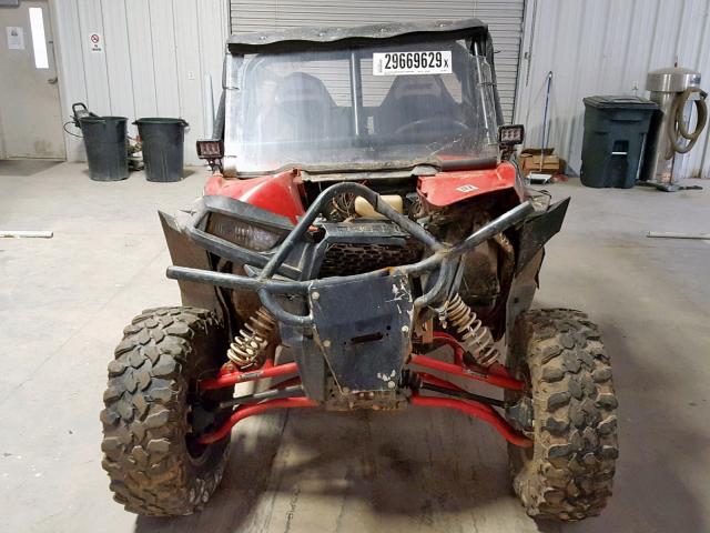 4XAVBE873FB948251 - 2015 POLARIS RZR S 900 RED photo 9