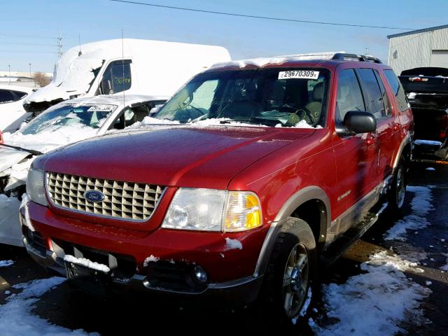 1FMDU74EX2ZA20691 - 2002 FORD EXPLORER E RED photo 2