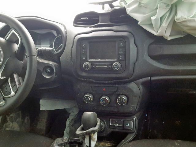 ZACCJBABXJPH27468 - 2018 JEEP RENEGADE S SILVER photo 9