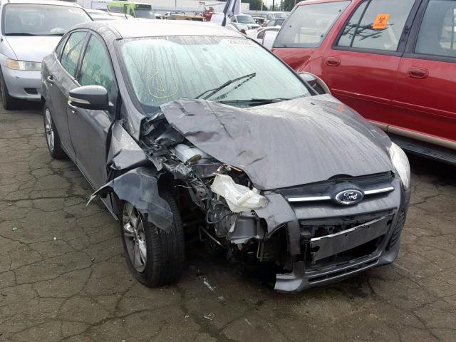 1FADP3F20EL132582 - 2014 FORD FOCUS SE GRAY photo 1