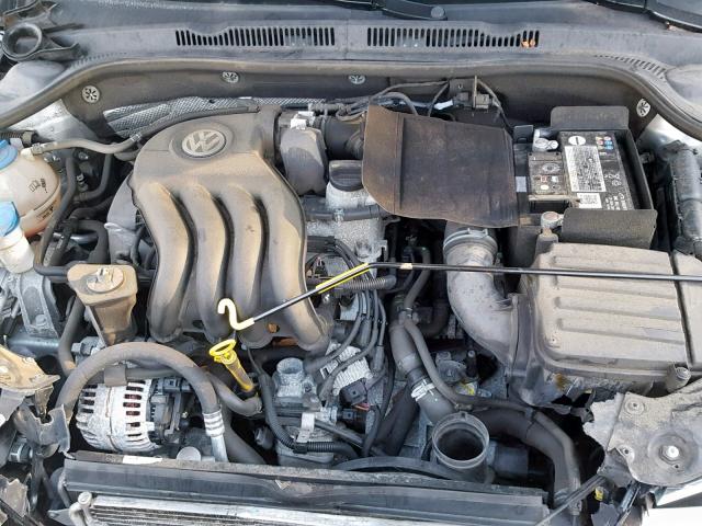 3VW2K7AJ7FM297855 - 2015 VOLKSWAGEN JETTA BASE 银色 照片 7