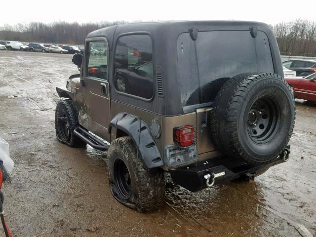 1J4FA49S33P300673 - 2003 JEEP WRANGLER / TAN photo 4