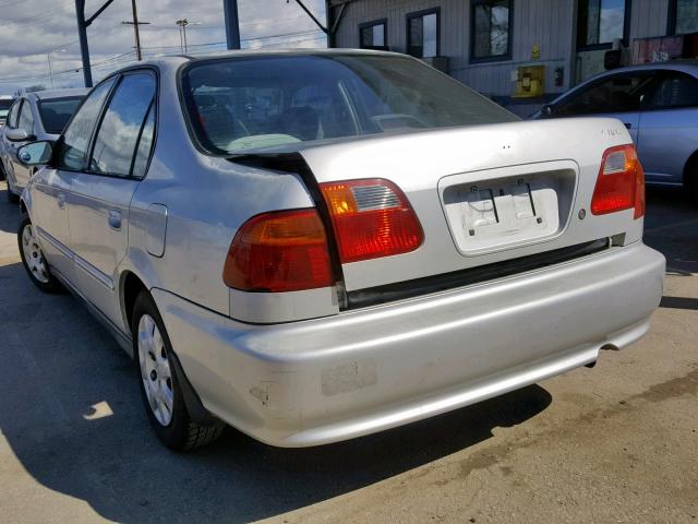 2HGEJ6613XH528452 - 1999 HONDA CIVIC BASE SILVER photo 3