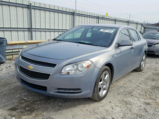 1G1ZH57B084213113 - 2008 CHEVROLET MALIBU 1LT ლურჯი ფოტო 2