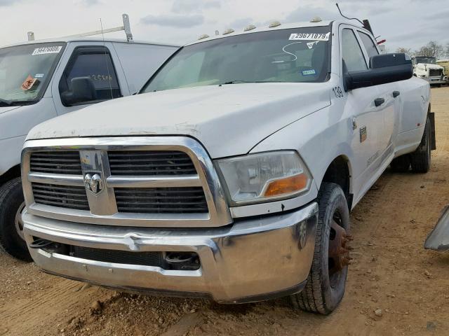 3C63DPGLXCG201938 - 2012 DODGE RAM 3500 S WHITE photo 2