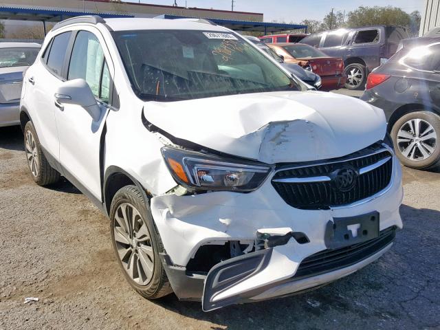 KL4CJASB6HB185499 - 2017 BUICK ENCORE PRE WHITE photo 1