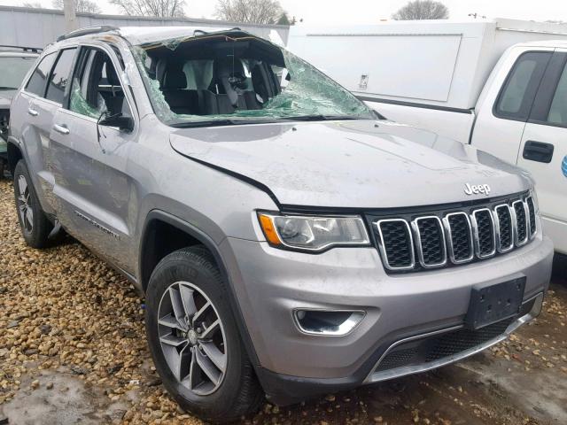 1C4RJFBG1HC848495 - 2017 JEEP GRAND CHER GRAY photo 1