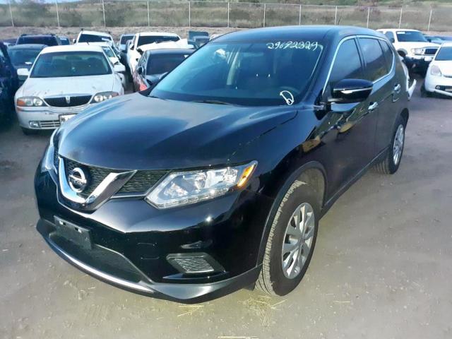 5N1AT2MT5FC818970 - 2015 NISSAN ROGUE S BLACK photo 2