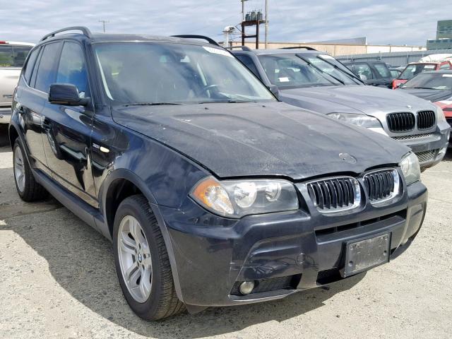 WBXPA93416WD28487 - 2006 BMW X3 3.0I BLACK photo 1